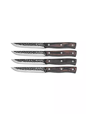 ZASSENHAUS | Steakmesser Set 4tlg. HUNTER Pakkaholz | 